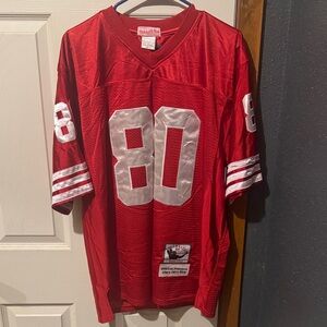 Jerry Rice Authentic Mitchell & Ness Throwbacks San Francisco 49ers Jersey 1996